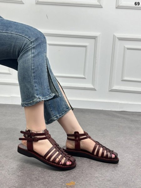 صنادل نسائية مصنوعة يدوياً | Women Handmade Shoes 