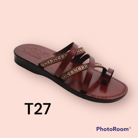 حذاء ستاتي من الجلد الطبيعي