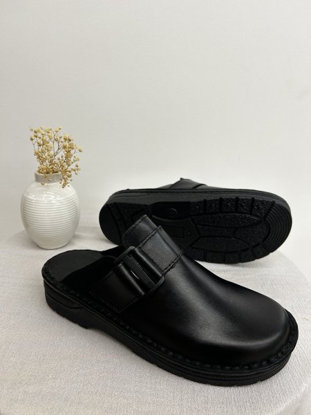 حذاء رجالي من الجلد الطبيعي صناعة الخليل